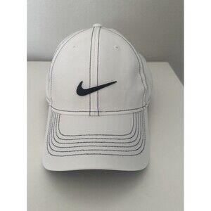 Nike Adult Unisex Legacy91 Contrast Stitch Hat White Black 333114 100 - NEW!